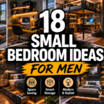 18 Space-Saving Small Bedroom Ideas for Men That Maximize Style & Storage