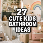 27 Cute Kids Bathroom Ideas Parents Love