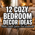 12 Cozy Bedroom Decor Ideas That Make Small Spaces Feel Luxurious