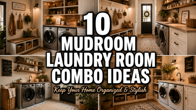 10 Mudroom Laundry Room Combo Ideas That Keep Your Home Organized