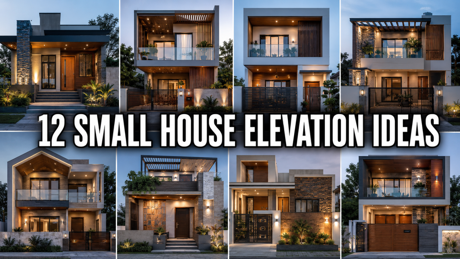 Small House Elevation Design Ideas