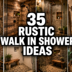 Rustic Walk In Shower Ideas