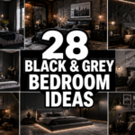 28 Black & Grey Bedroom Ideas So Chic