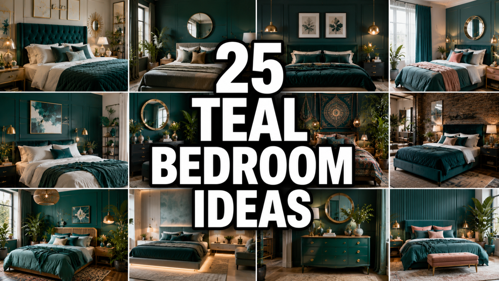 Teal Bedroom Ideas