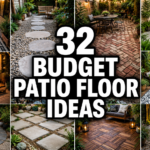32 Budget Patio Floor Ideas That Look Expensive