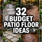 32 Budget Patio Floor Ideas That Look Expensive