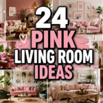 Pink Living Room Ideas