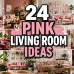 Pink Living Room Ideas