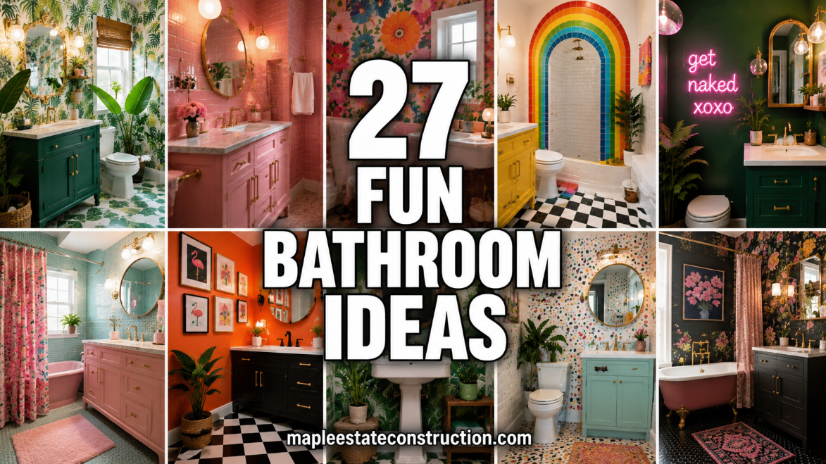 27 Fun Bathroom Ideas That Add Personality to Any Space