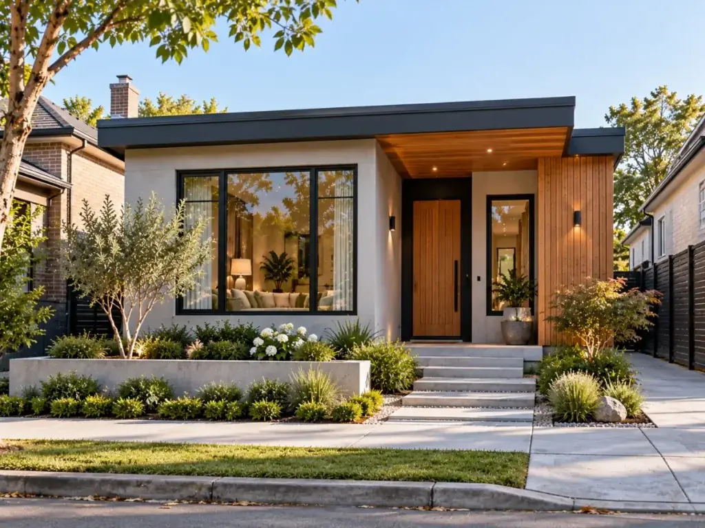 Compact Small Lot Bungalow - modern bungalow designs
