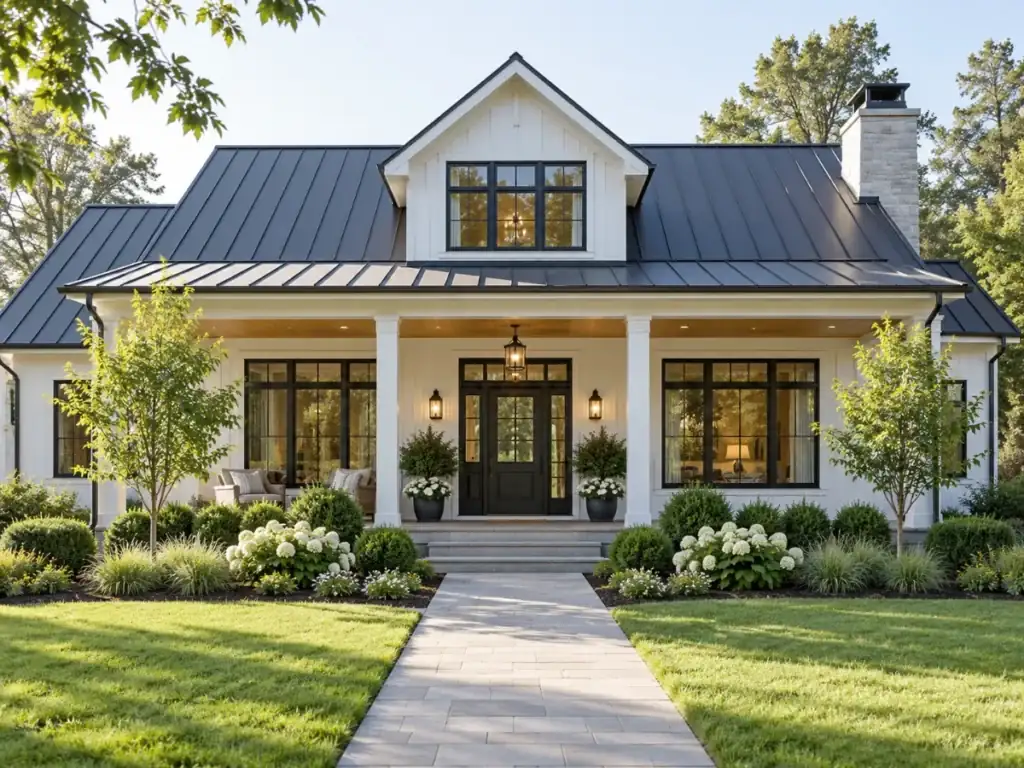 Bungalow with Gabled Dormer - modern bungalow designs