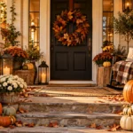 Fall Front Porch Decor Ideas - fall front porch decor ideas