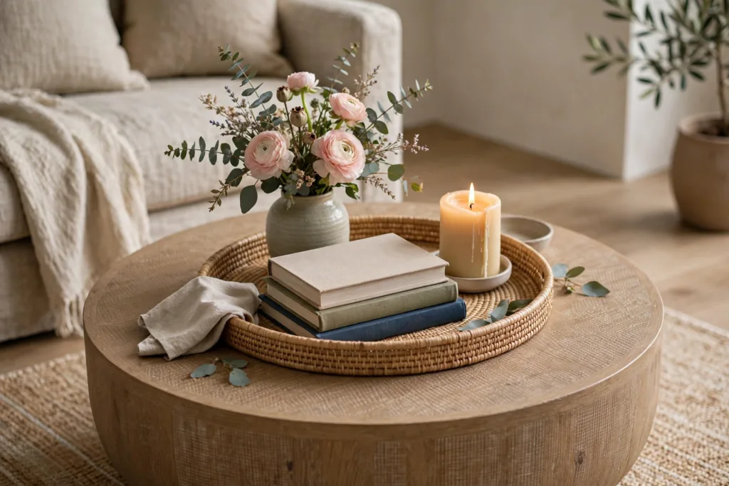 Stylish Coffee Table Styling - living room decor ideas