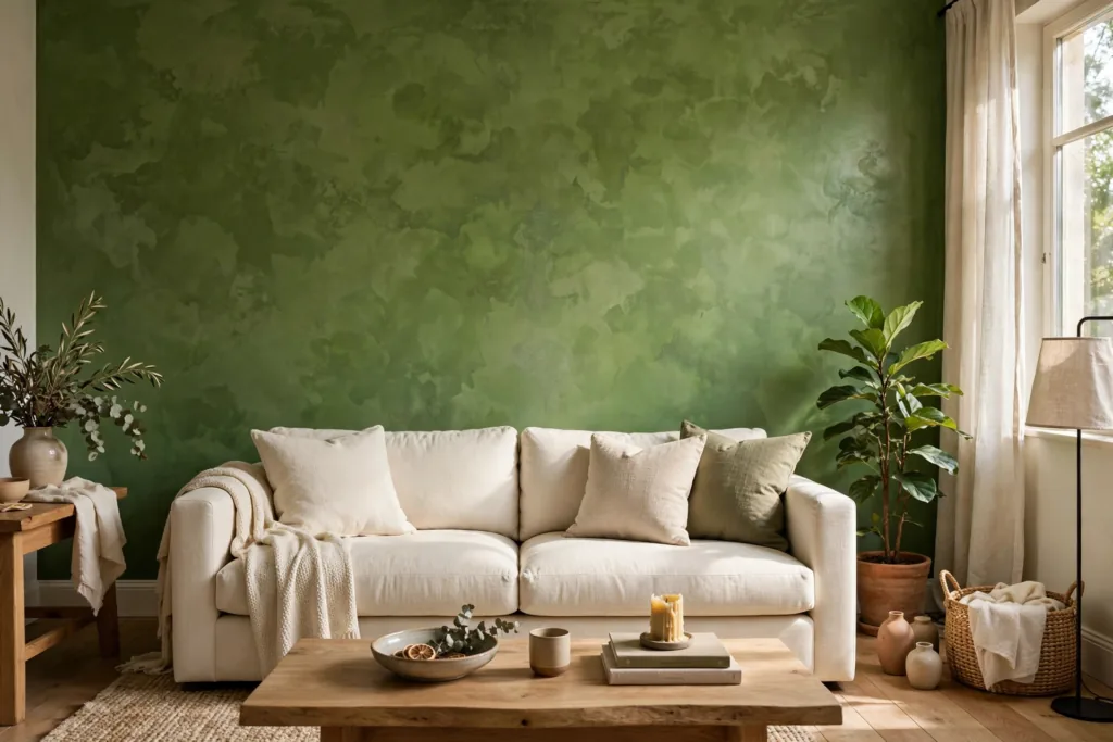 Elegant Accent Wall - living room decor ideas