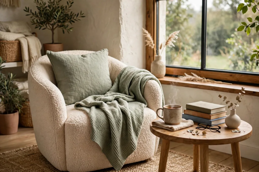 Cozy Reading Corner - cozy living room ideas