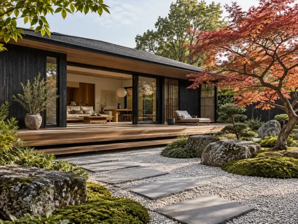 Japandi Inspired Bungalow - modern bungalow designs