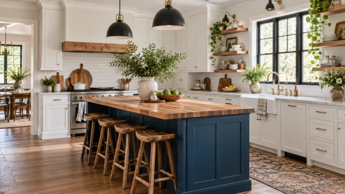 Modern Farmhouse Kitchen Ideas - modern farmhouse kitchen ideas